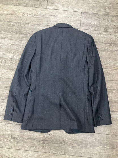 38R/M-Polo RRL Wool Pin Stripe Jacket