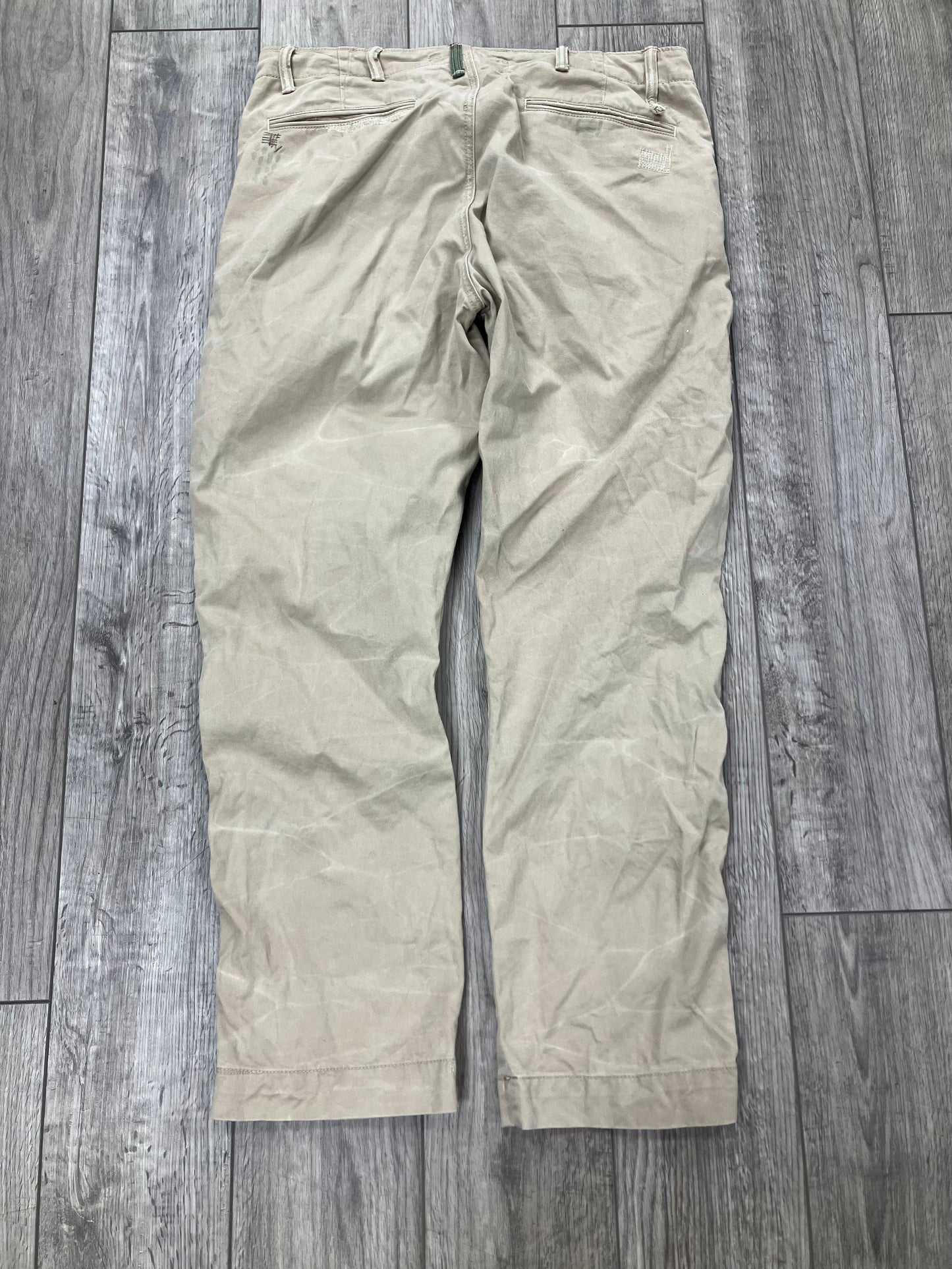33-Polo Ralph Lauren Distressed  Patchwork Chino Pants