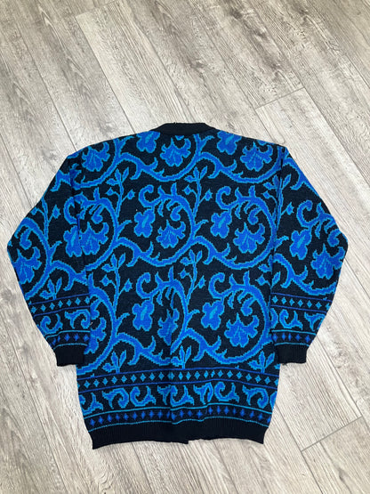 S-Vintage Pendleton Blue Cardigan
