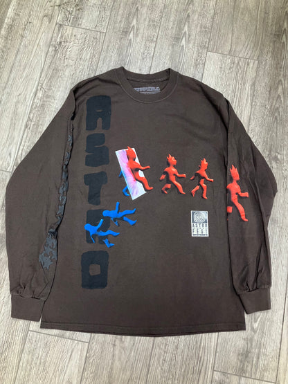 S-Astroworld Long Sleeve brown