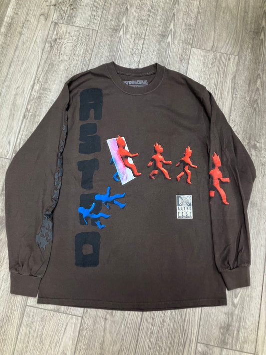 S-Astroworld Long Sleeve brown