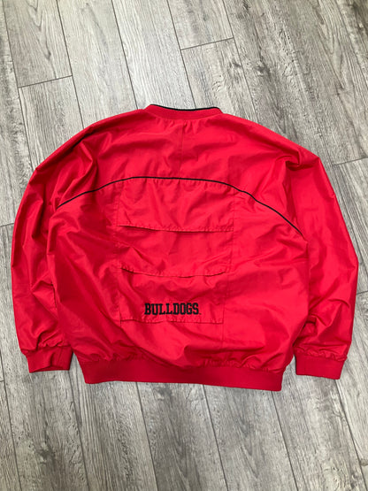 L-Nike Georgia Bulldogs Center Swoosh Pullover