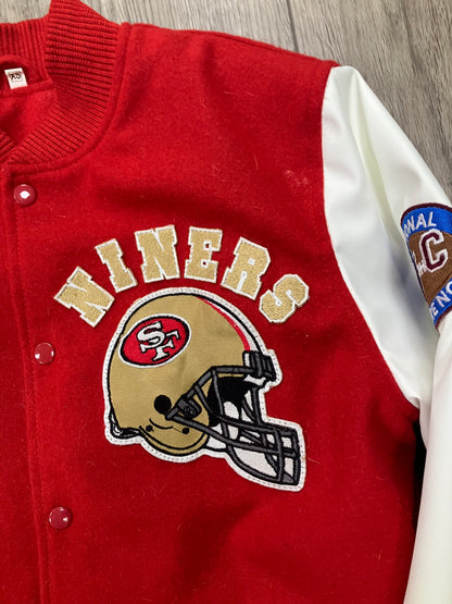 Vintage San Francisco 49ers Varsity Jacket Size XS