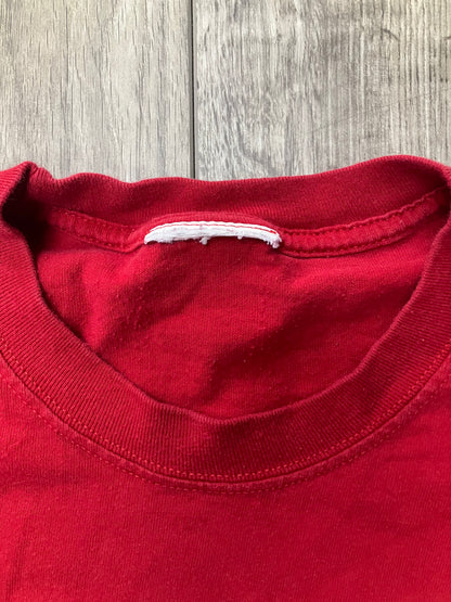 Dale Earnhardt Jr Red Long Sleeve Tee Size XL