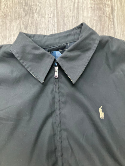 Polo Black Harrington Jacket Size M