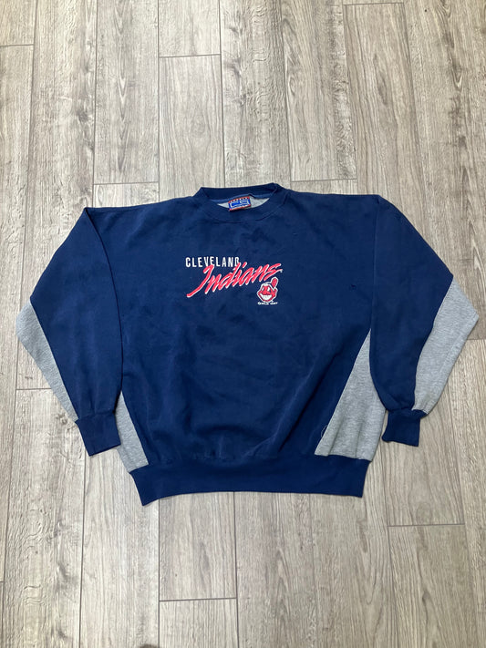 Vintage 1997 Cleveland Indians Sweatshirt Size L