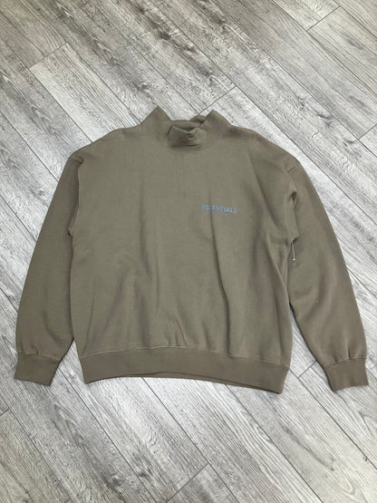 M-Fear Of God Essentials Mock-neck Sweatshirt