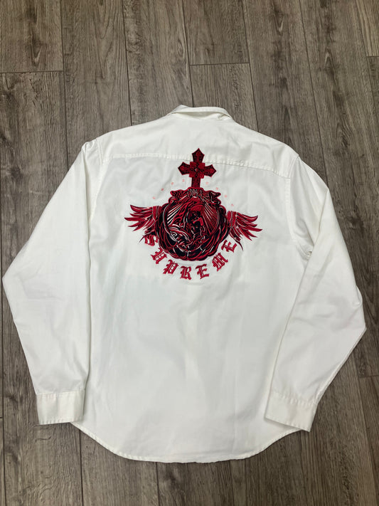 M-Supreme Virgin Mary Button Up