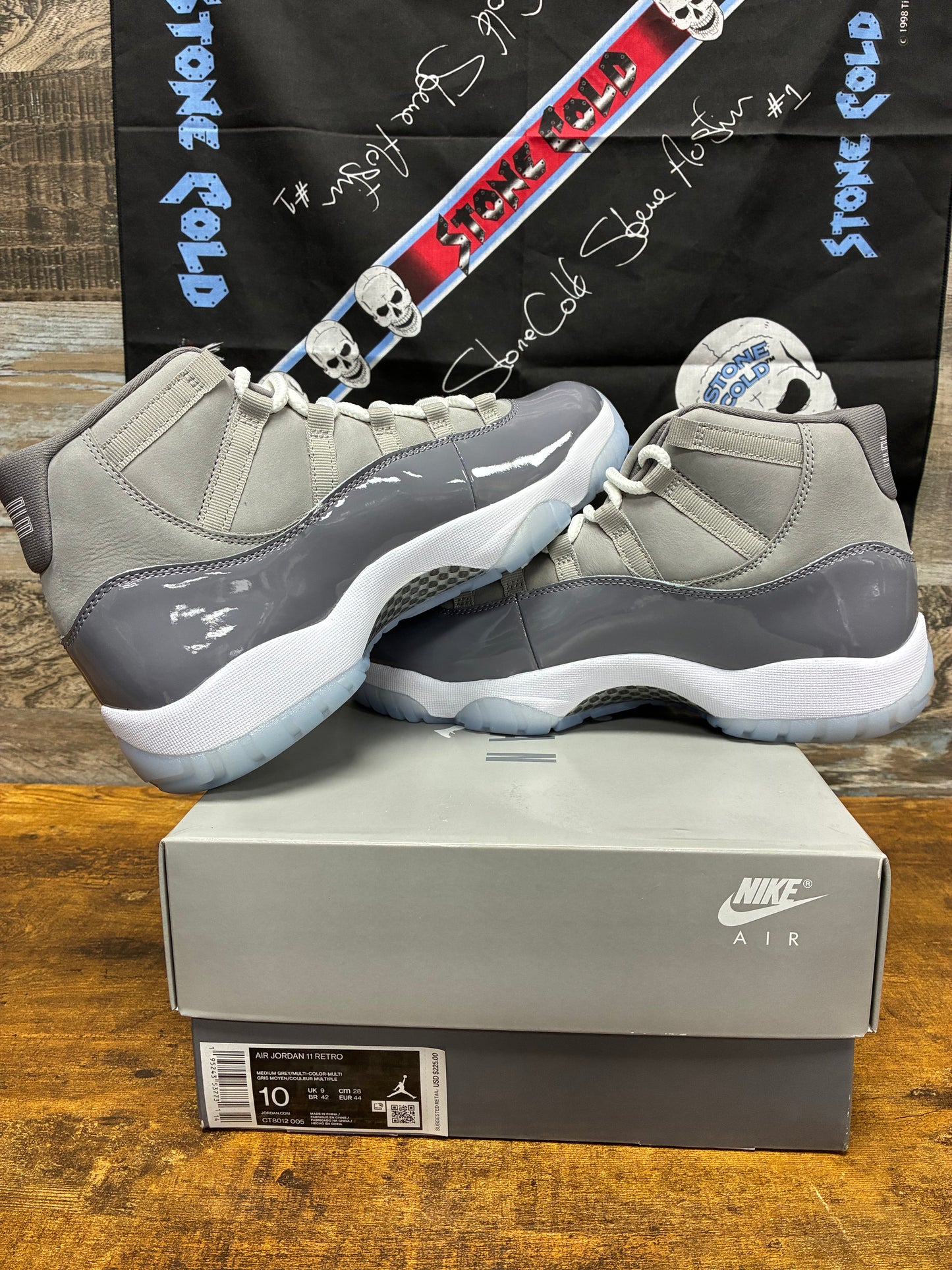10 - Air Jordan 11 Cool Grey