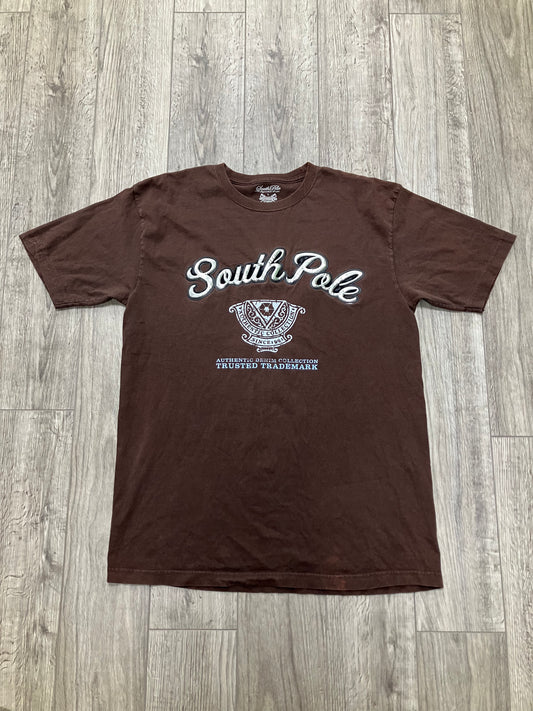 SouthPole Brown Tee Size L