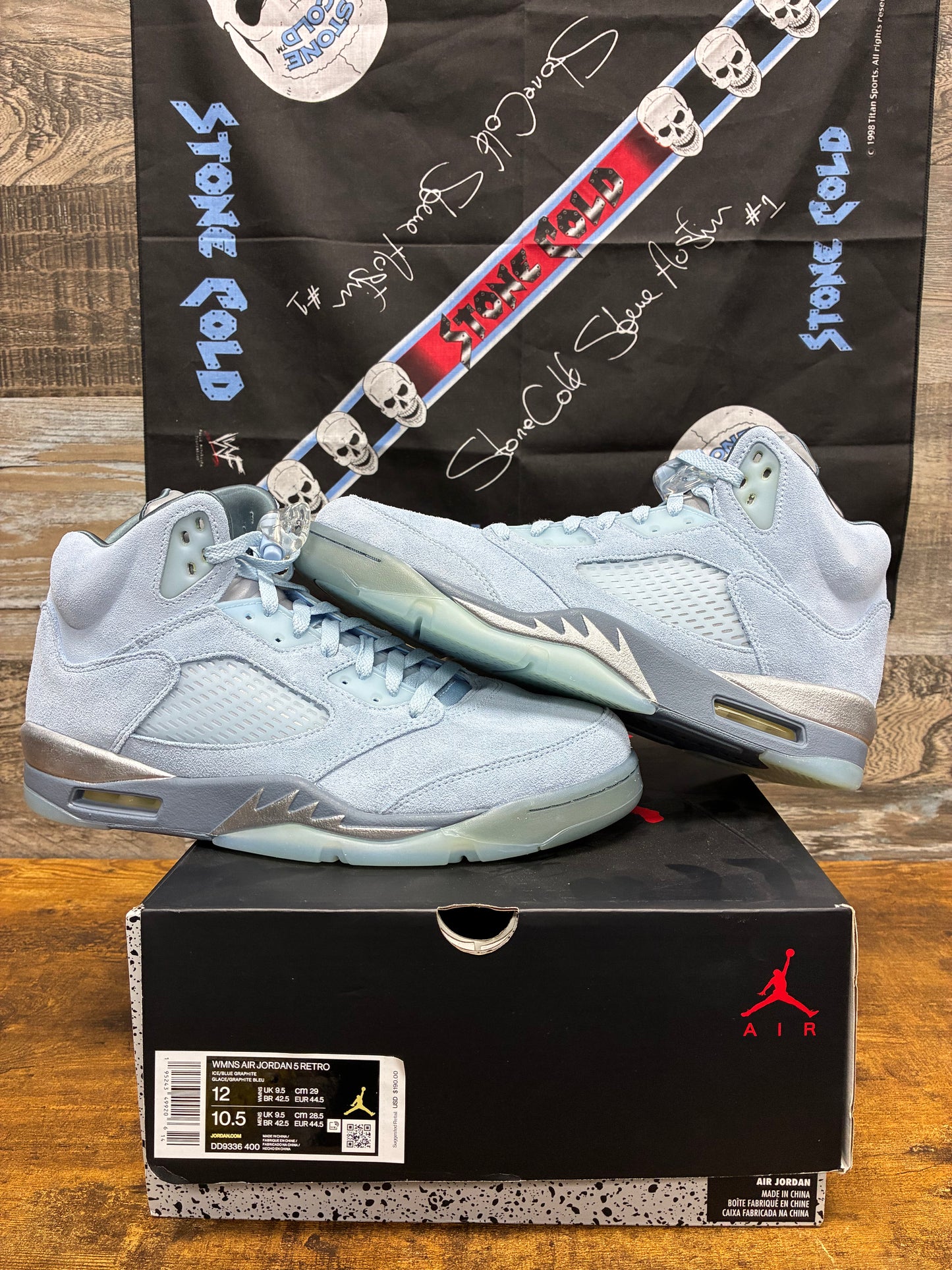 12W - Air Jordan 5 Bluebird