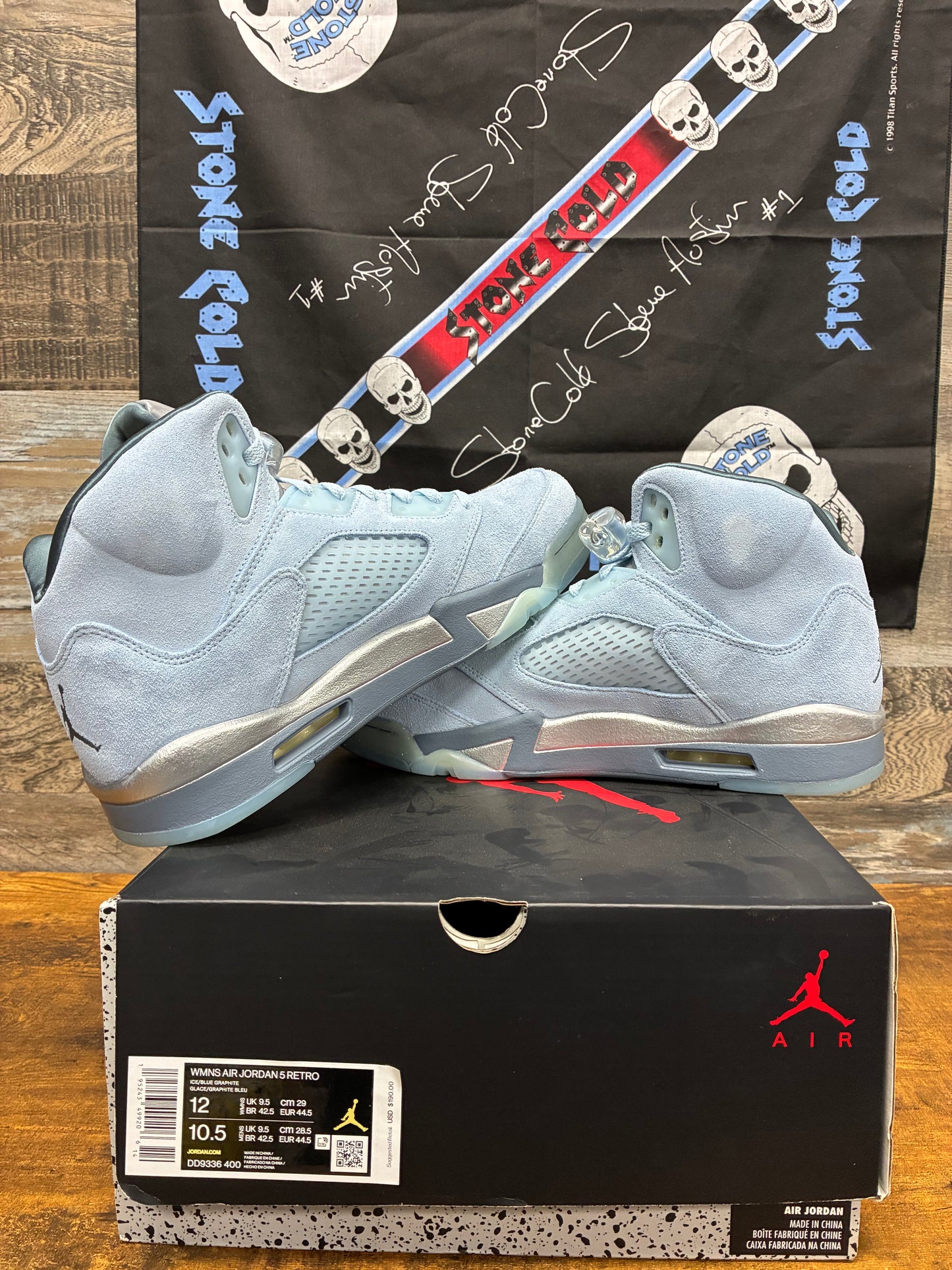 12W - Air Jordan 5 Bluebird