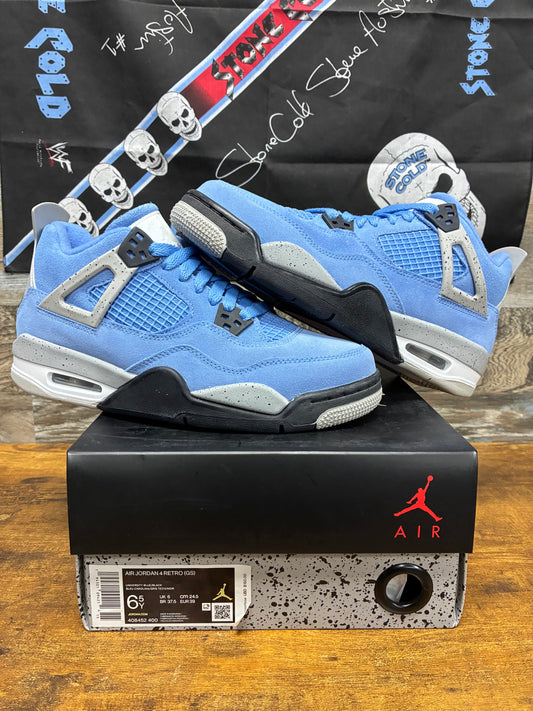 6.5Y - Air Jordan 4 University Blue