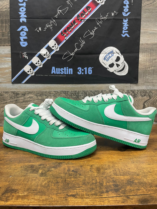 10.5-Nike Air Force 1 ‘07 Stadium Green