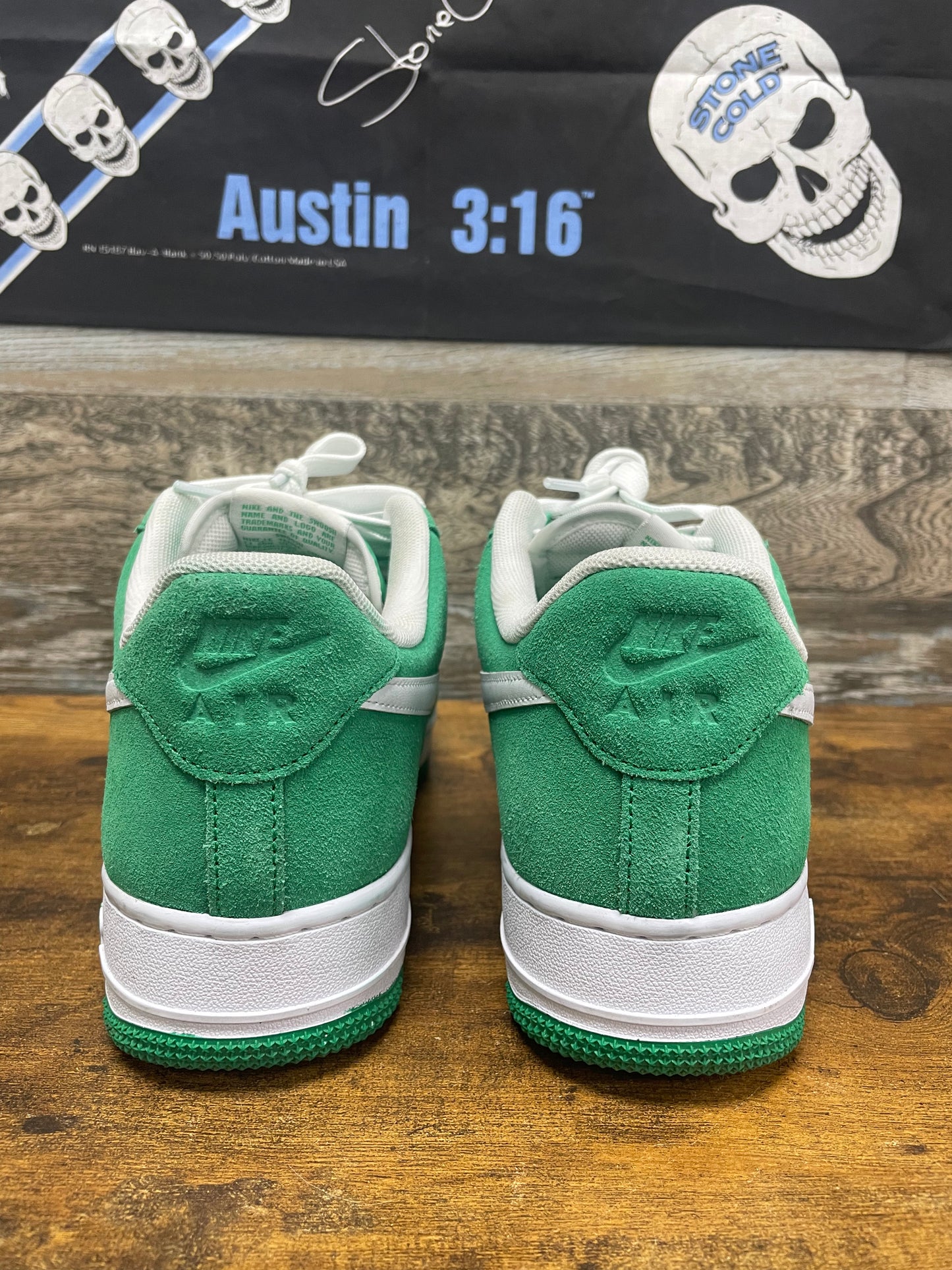 10.5-Nike Air Force 1 ‘07 Stadium Green