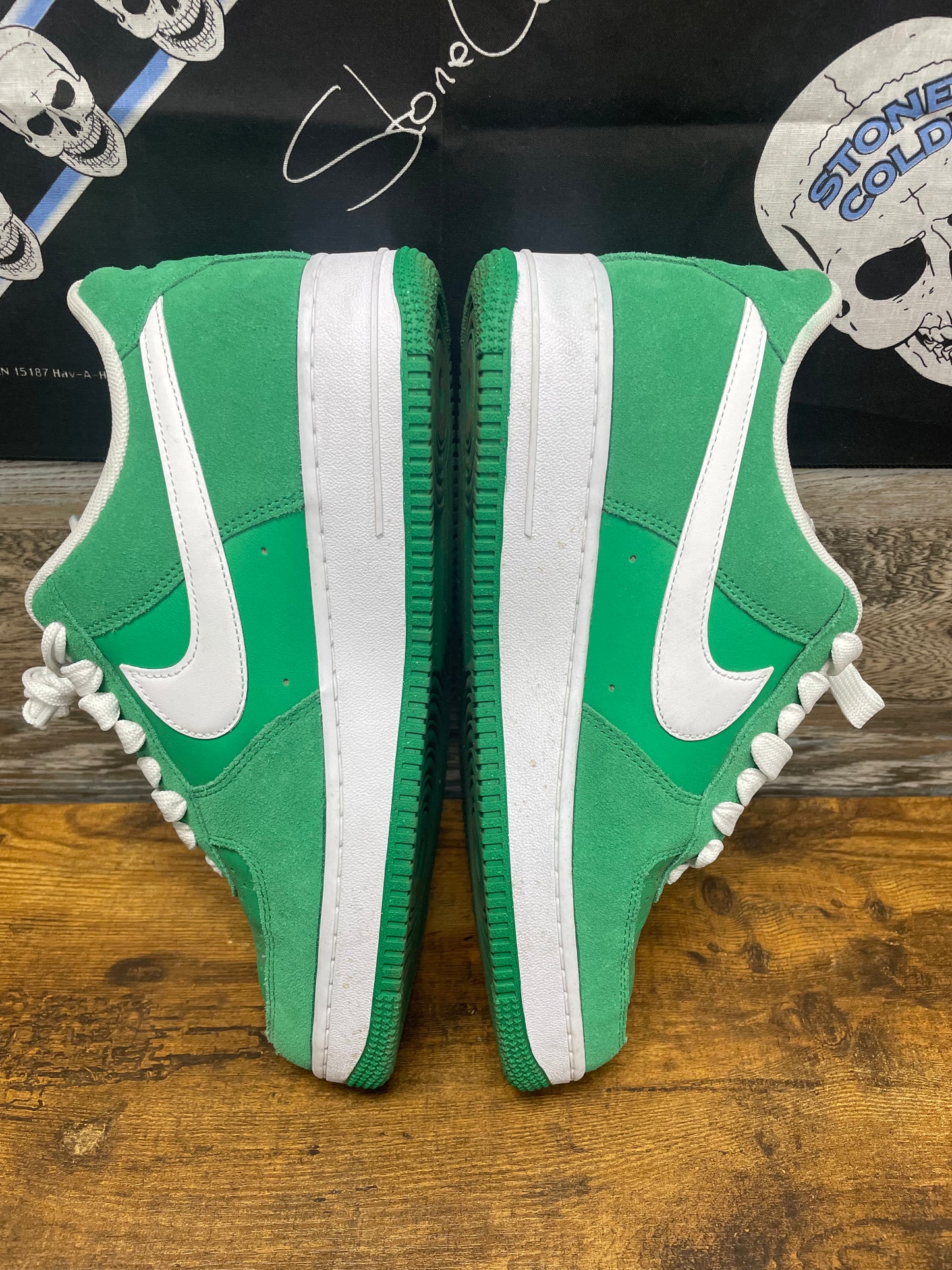 10.5-Nike Air Force 1 ‘07 Stadium Green