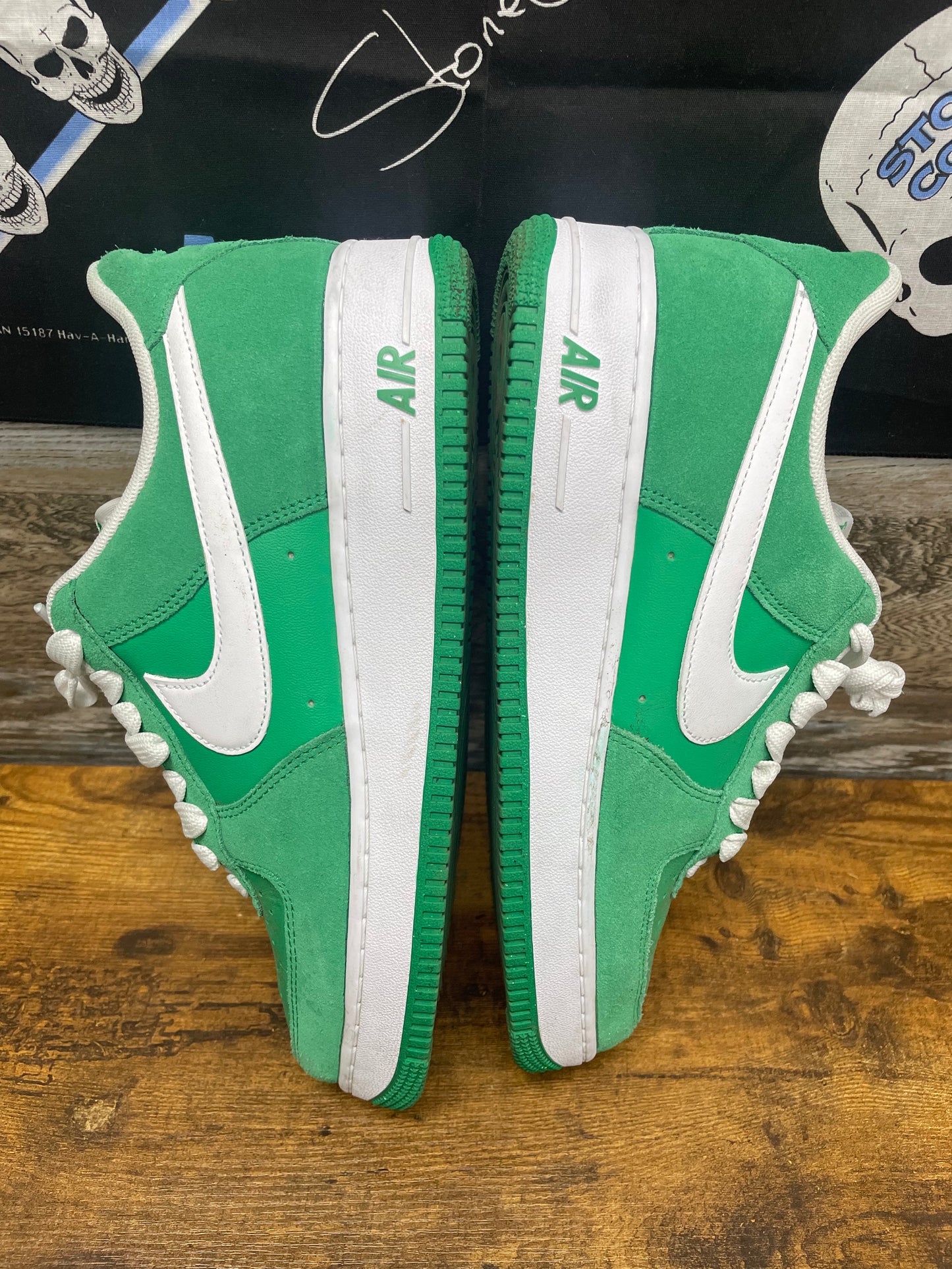 10.5-Nike Air Force 1 ‘07 Stadium Green