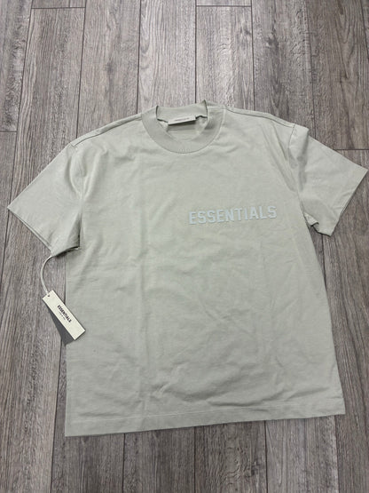 M - Fear Of God Essentials Beige Logo Shirt