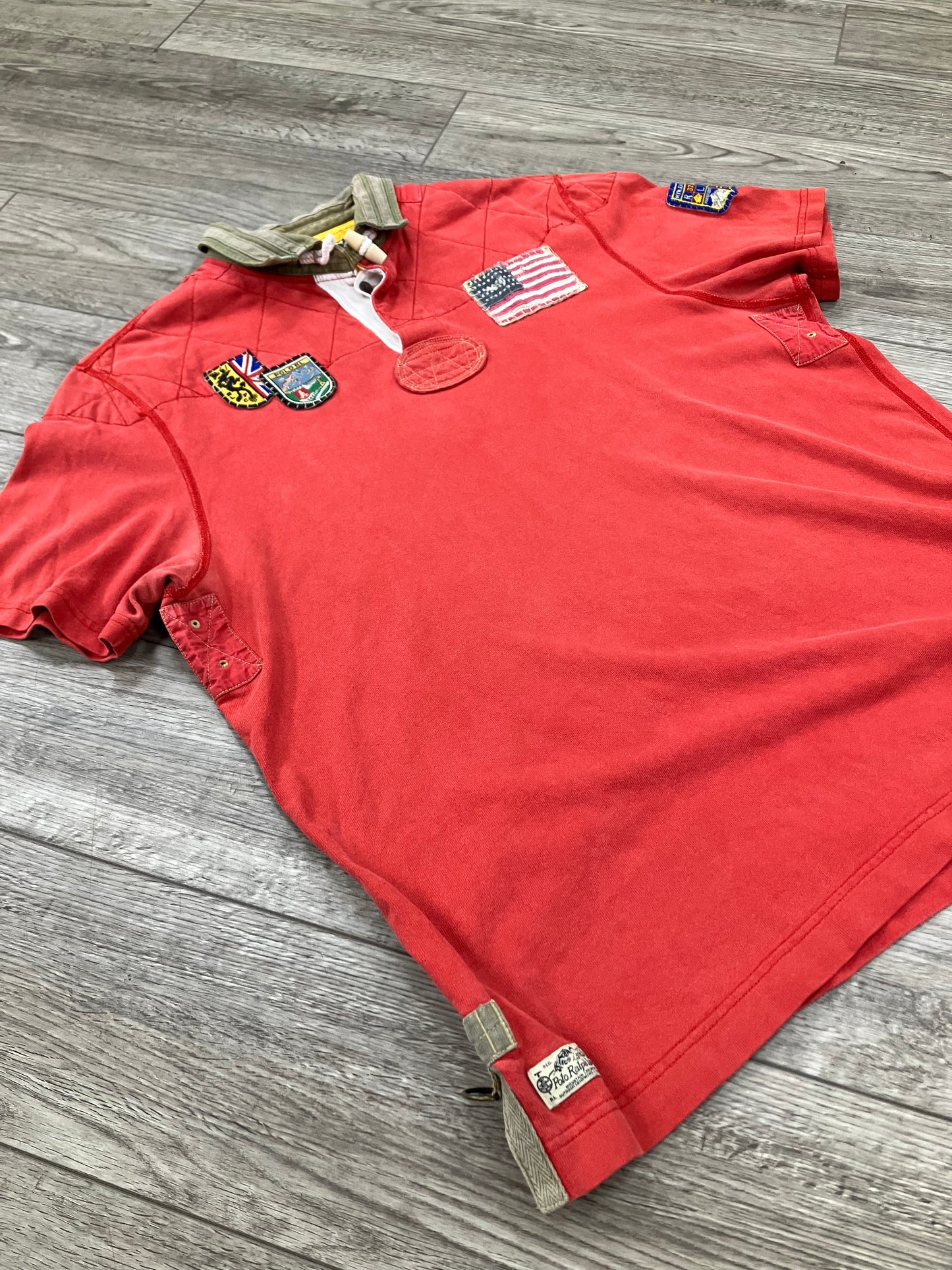 XL-Polo Ralph Lauren Red mountain Expedition Rugby