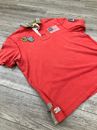 XL-Polo Ralph Lauren Red mountain Expedition Rugby