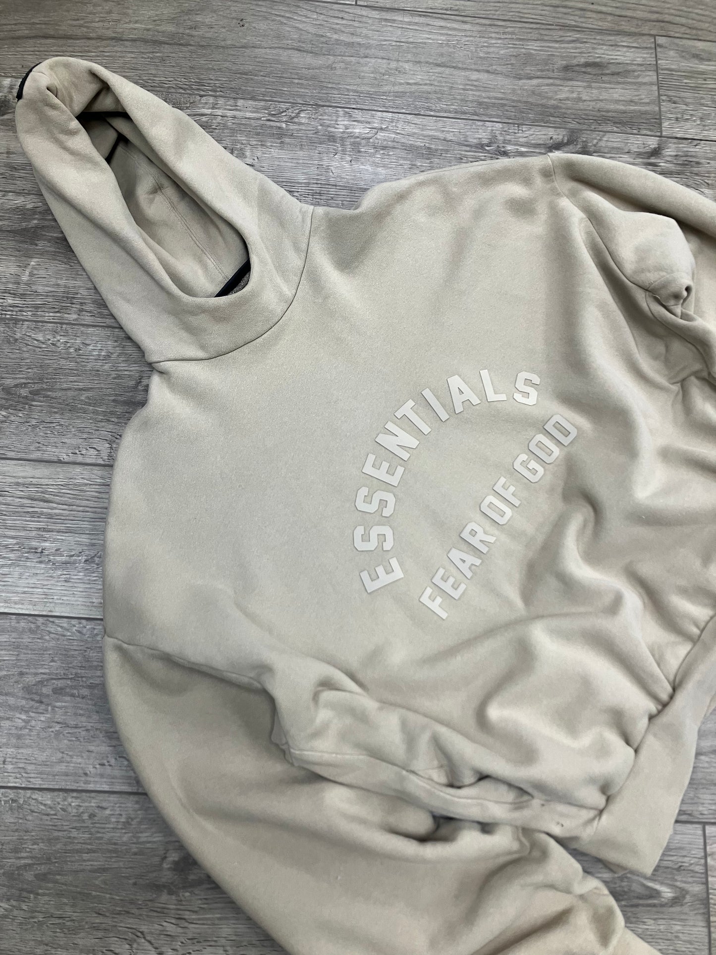 M-Fear Of God Essentials High Neck Hoodie