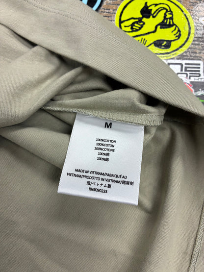 M - Fear Of God Essentials Beige Logo Shirt
