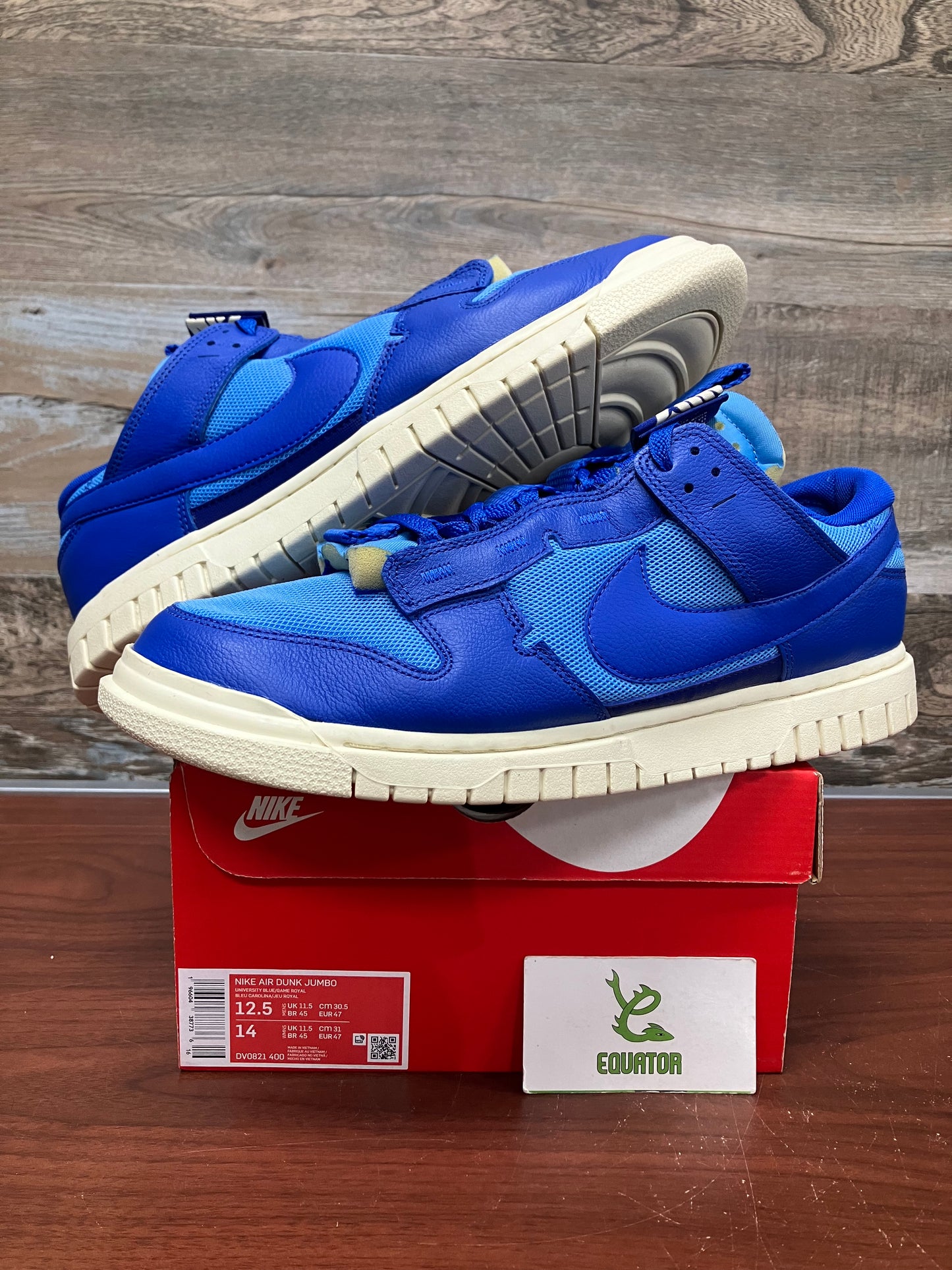 Nike Air Dunk Jumbo University Blue Size 12.5