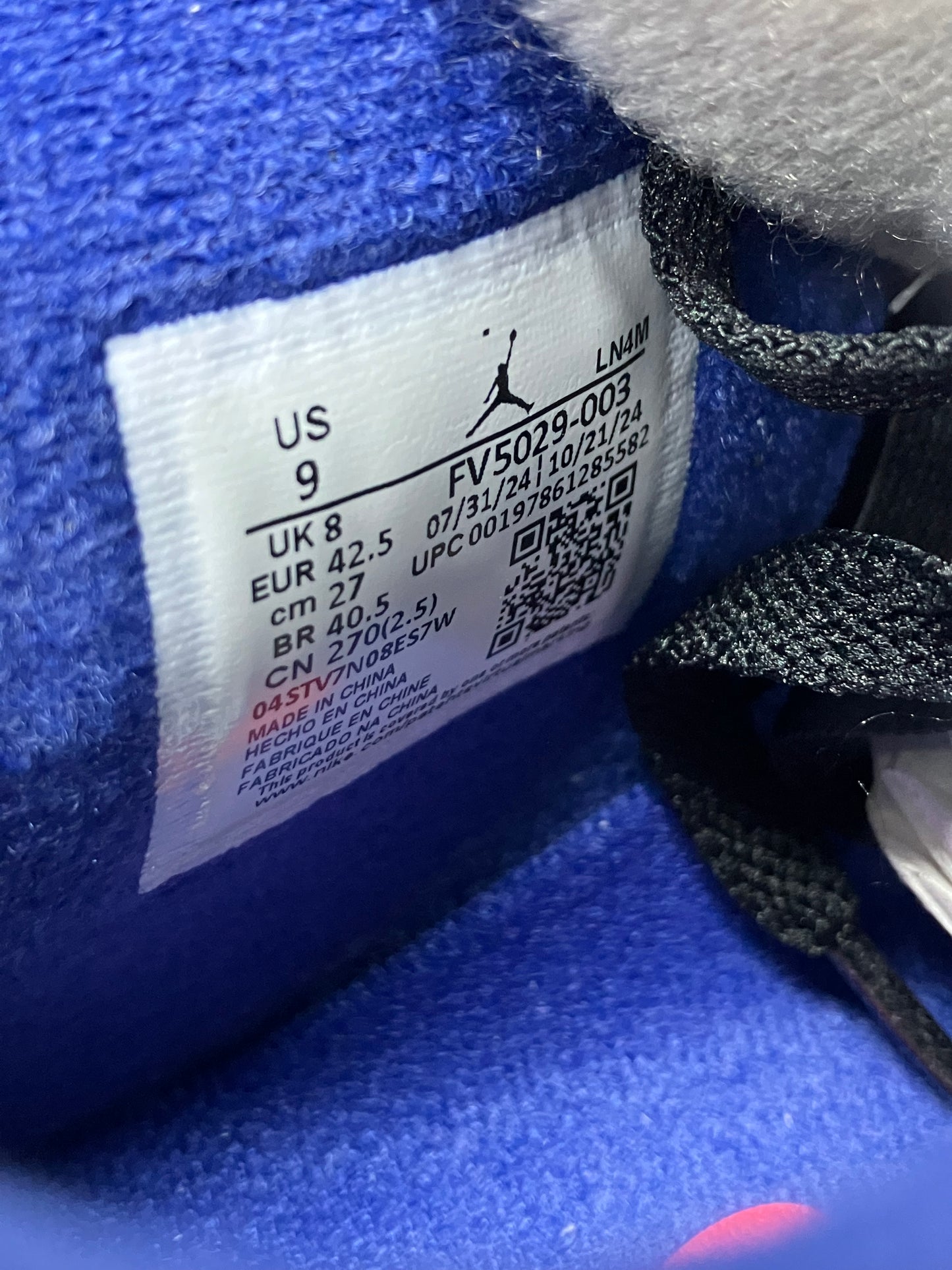 9-Air Jordan 4 Rare Air White Stitching