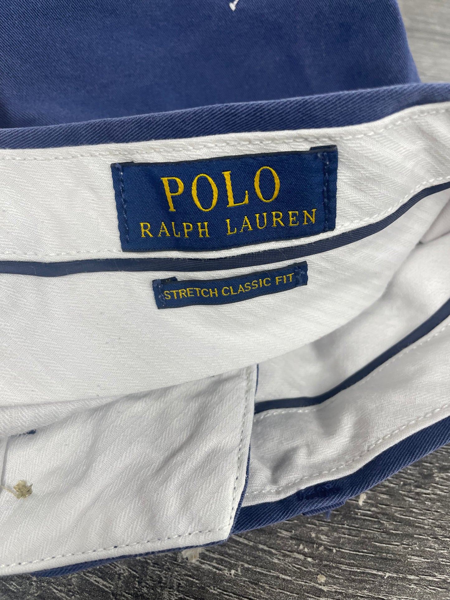 29 - Polo Ralph Lauren Navy Chino All Over Pony Shorts