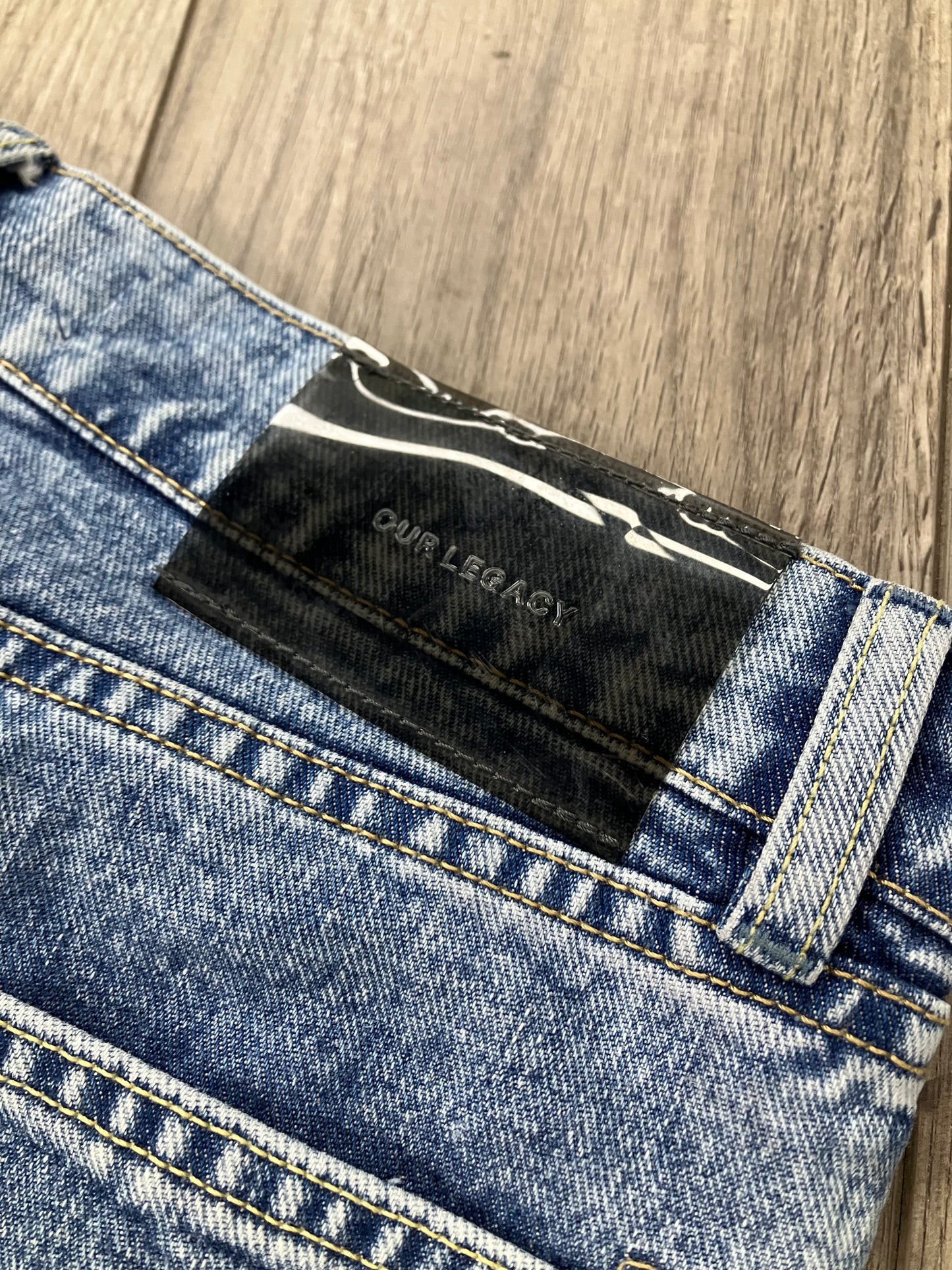 29-Our Legacy First Cut Light Blue Jeans