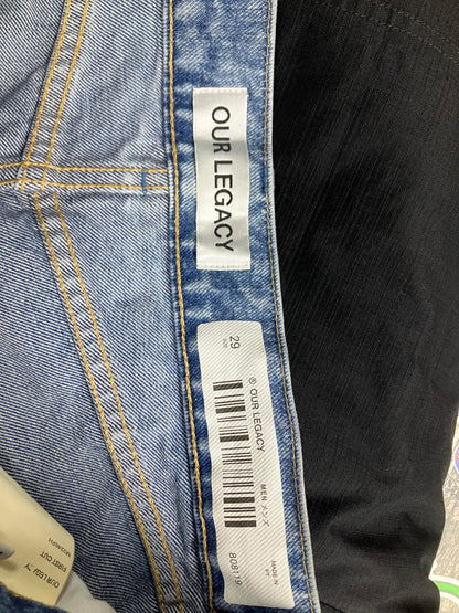 29-Our Legacy First Cut Light Blue Jeans