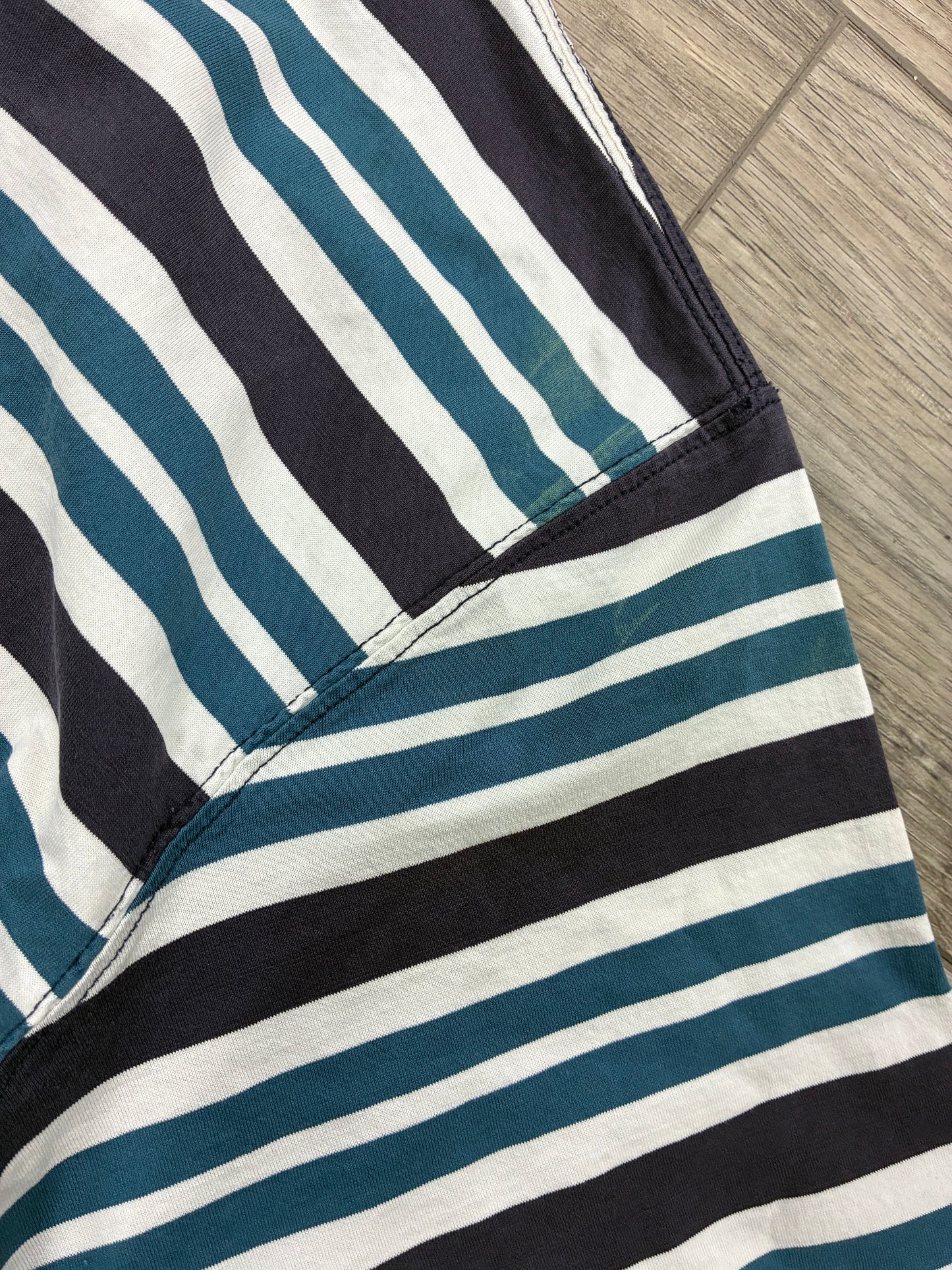 M - Vintage Burberry’s Striped Polo Shirt