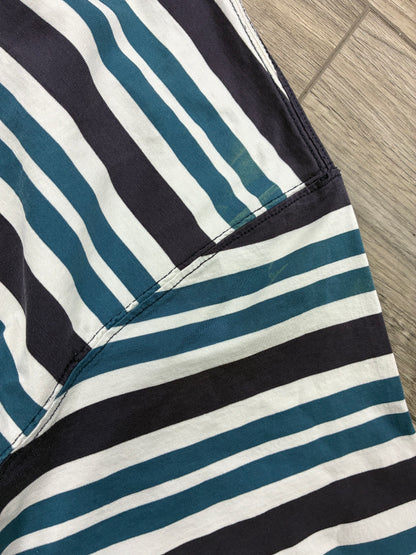 M - Vintage Burberry’s Striped Polo Shirt