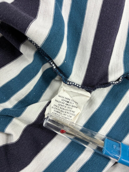 M - Vintage Burberry’s Striped Polo Shirt