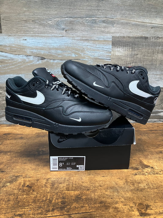 8.5-Supreme Air Max 1 Black