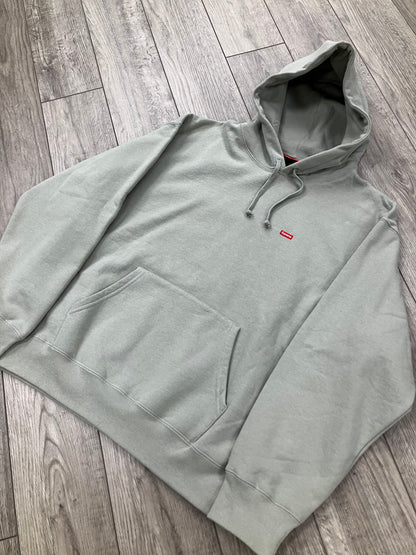 L-Supreme Small Box Logo Olive Green Hoodie