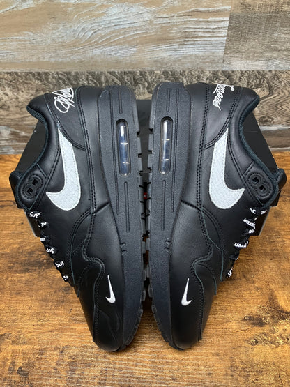 8.5-Supreme Air Max 1 Black