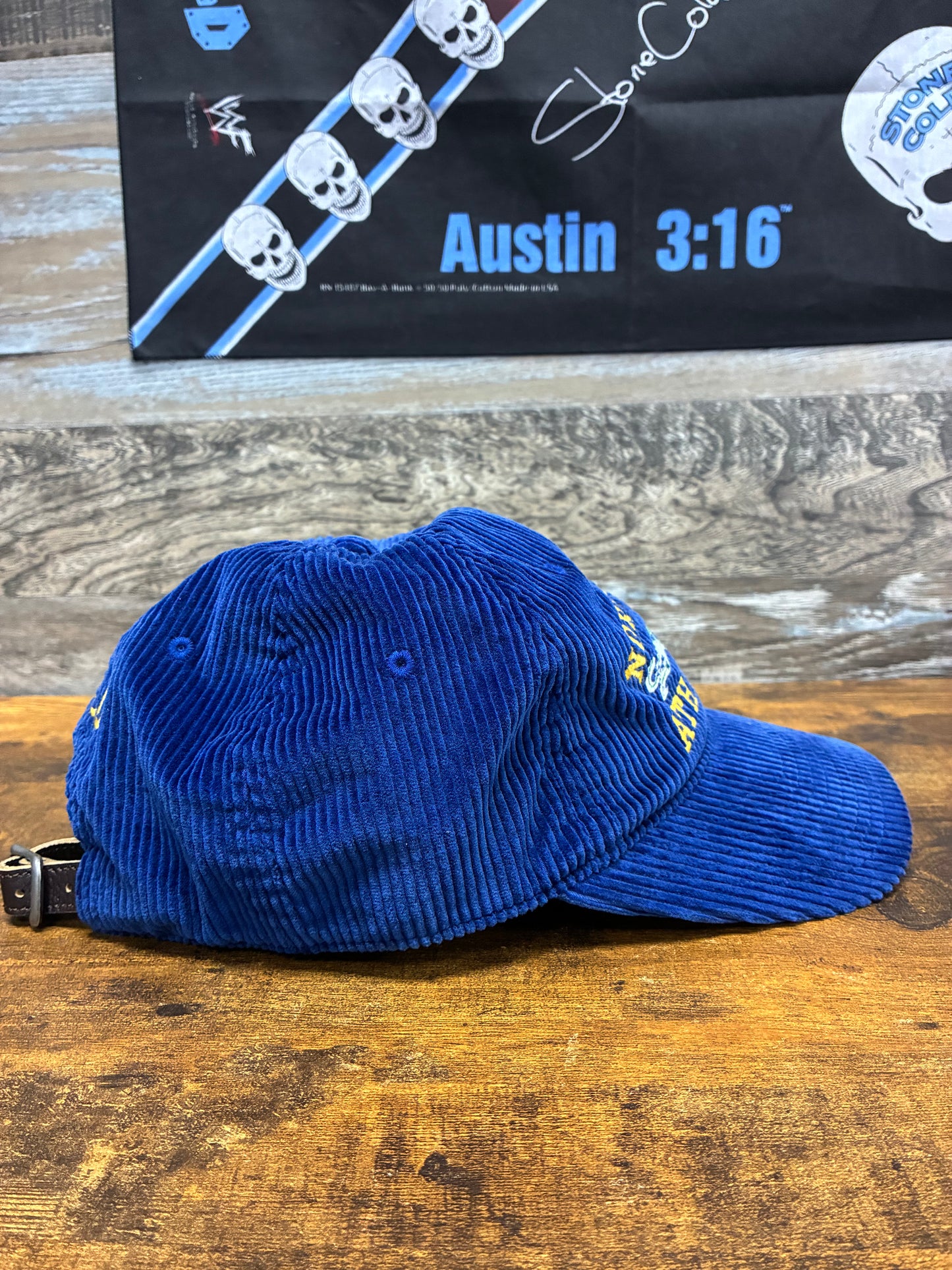 Polo Ralph Lauren Blue Corduroy Collegiate-Inspired Hat