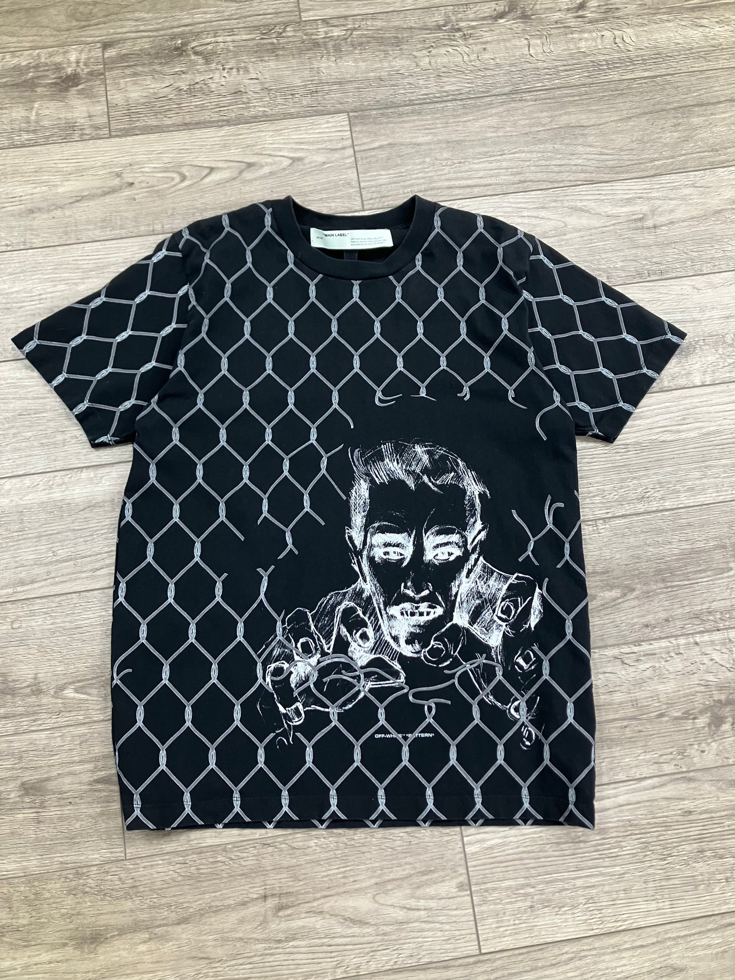 XL-Off-White Cage Tee