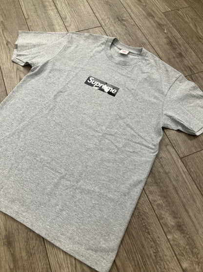 M-Supreme Emilio Pucci Gray Box logo Tee