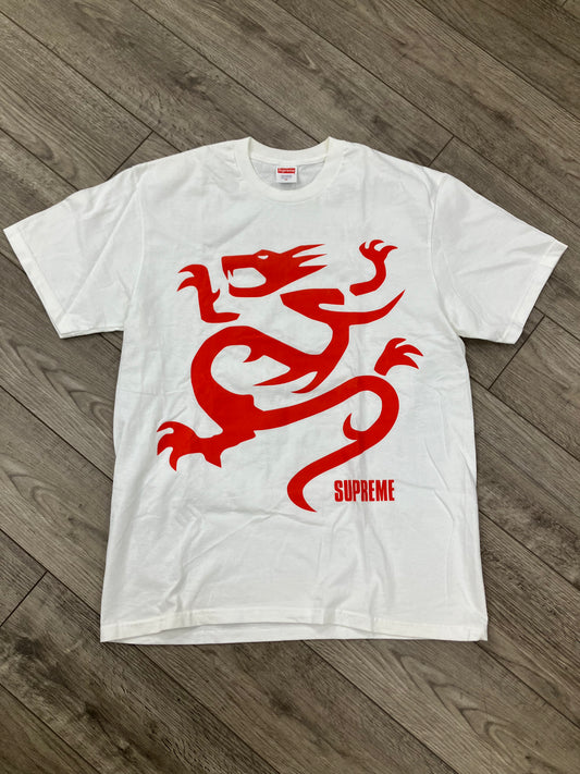M-Supreme Mobb Deep Dragon White Tee