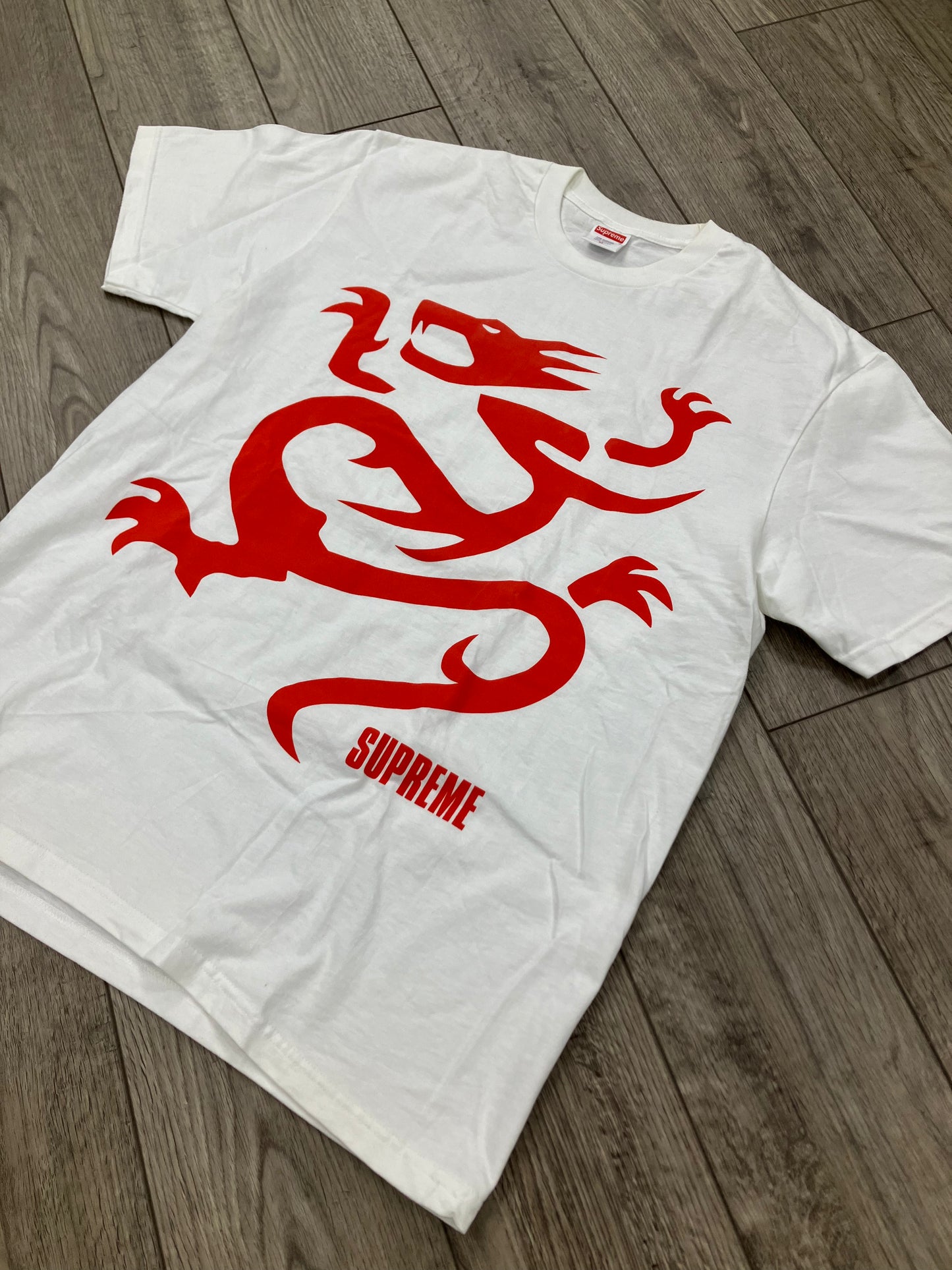 M-Supreme Mobb Deep Dragon White Tee