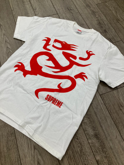 M-Supreme Mobb Deep Dragon White Tee