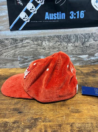 Polo Ralph Lauren “RALPH” Orange Corduroy Hat
