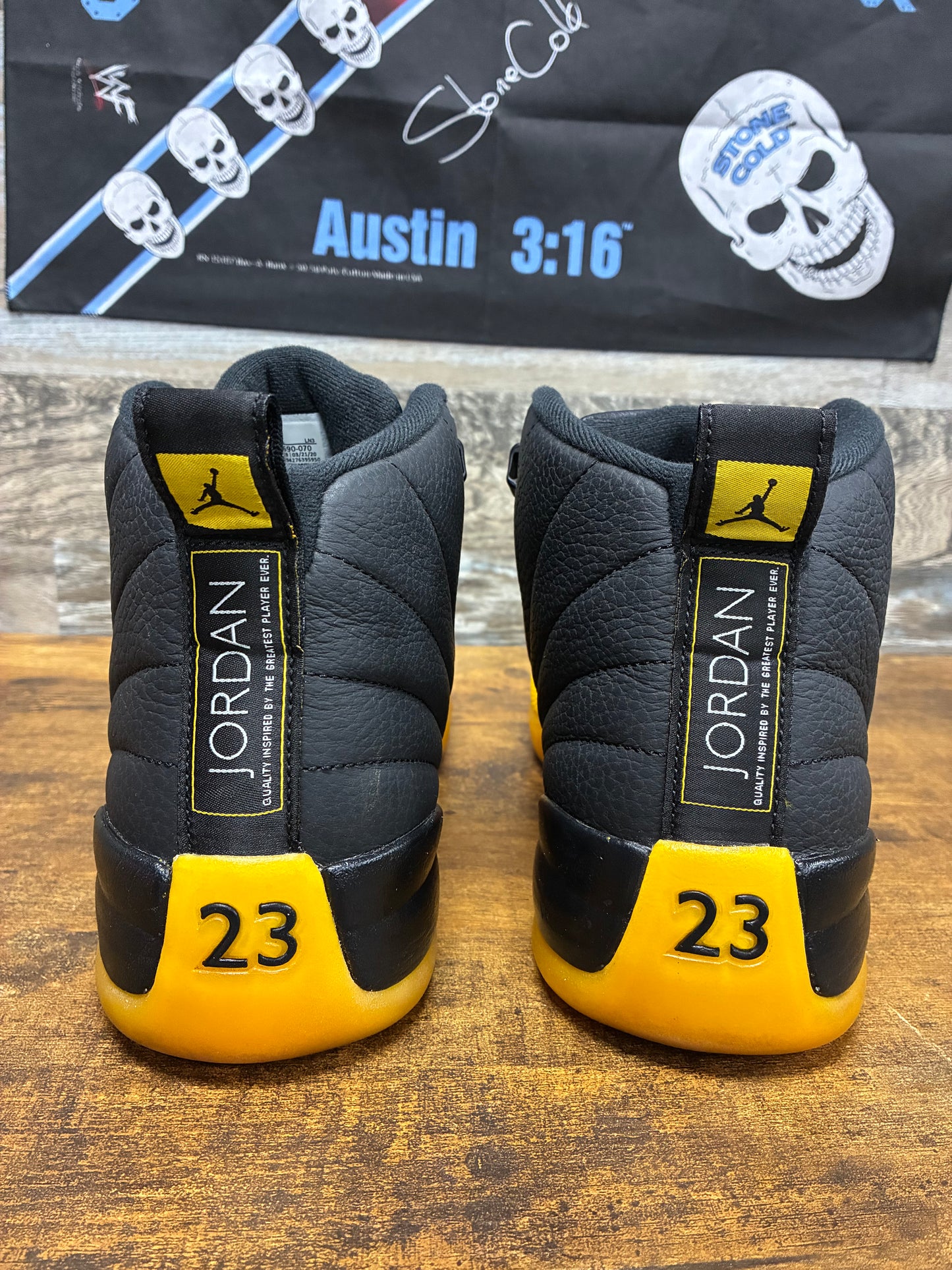 13 - Jordan 12 Retro University Gold 2020