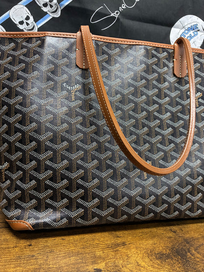 Gouyard PM Artois Coated Canvas Tote