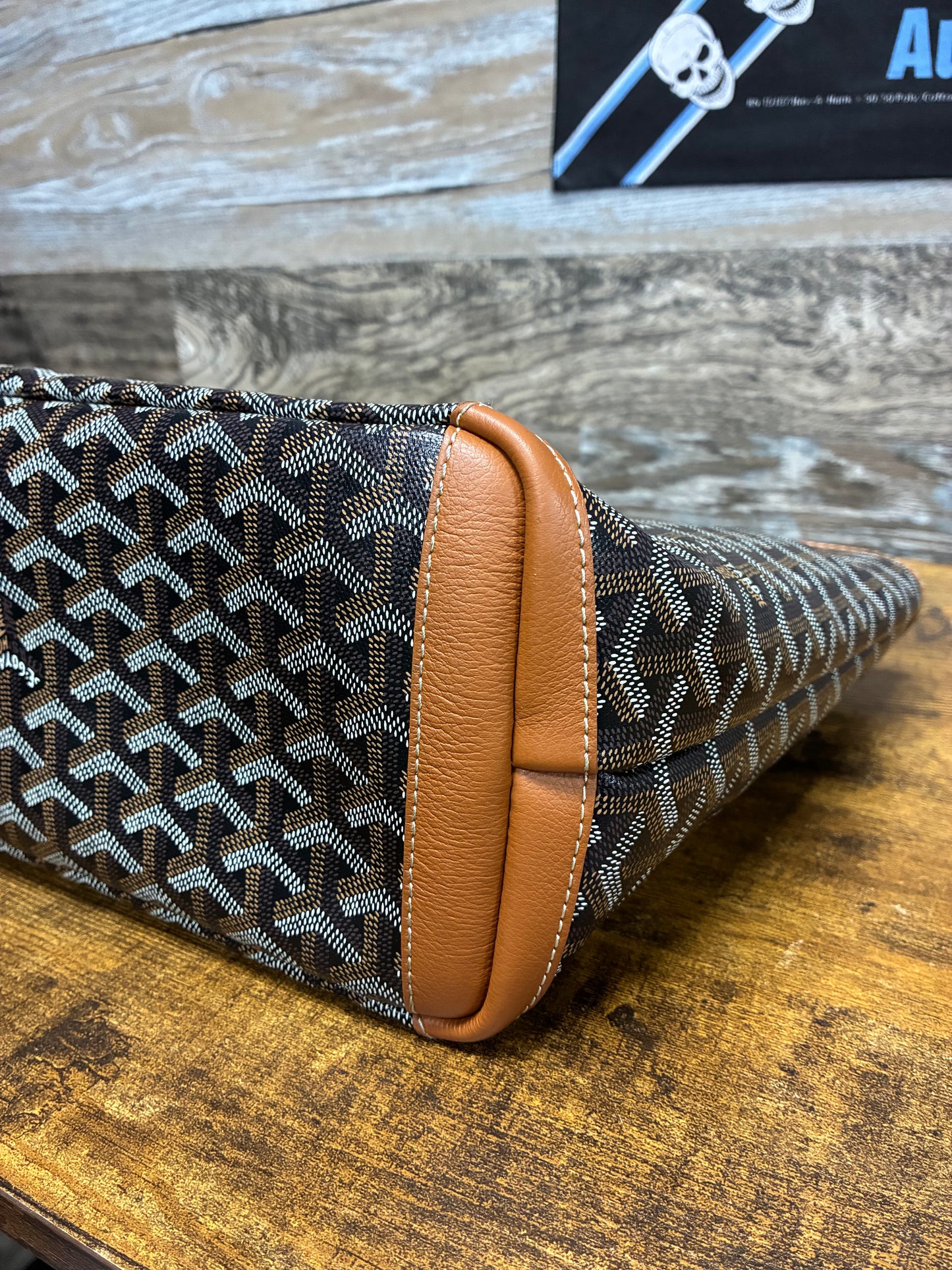 Gouyard PM Artois Coated Canvas Tote