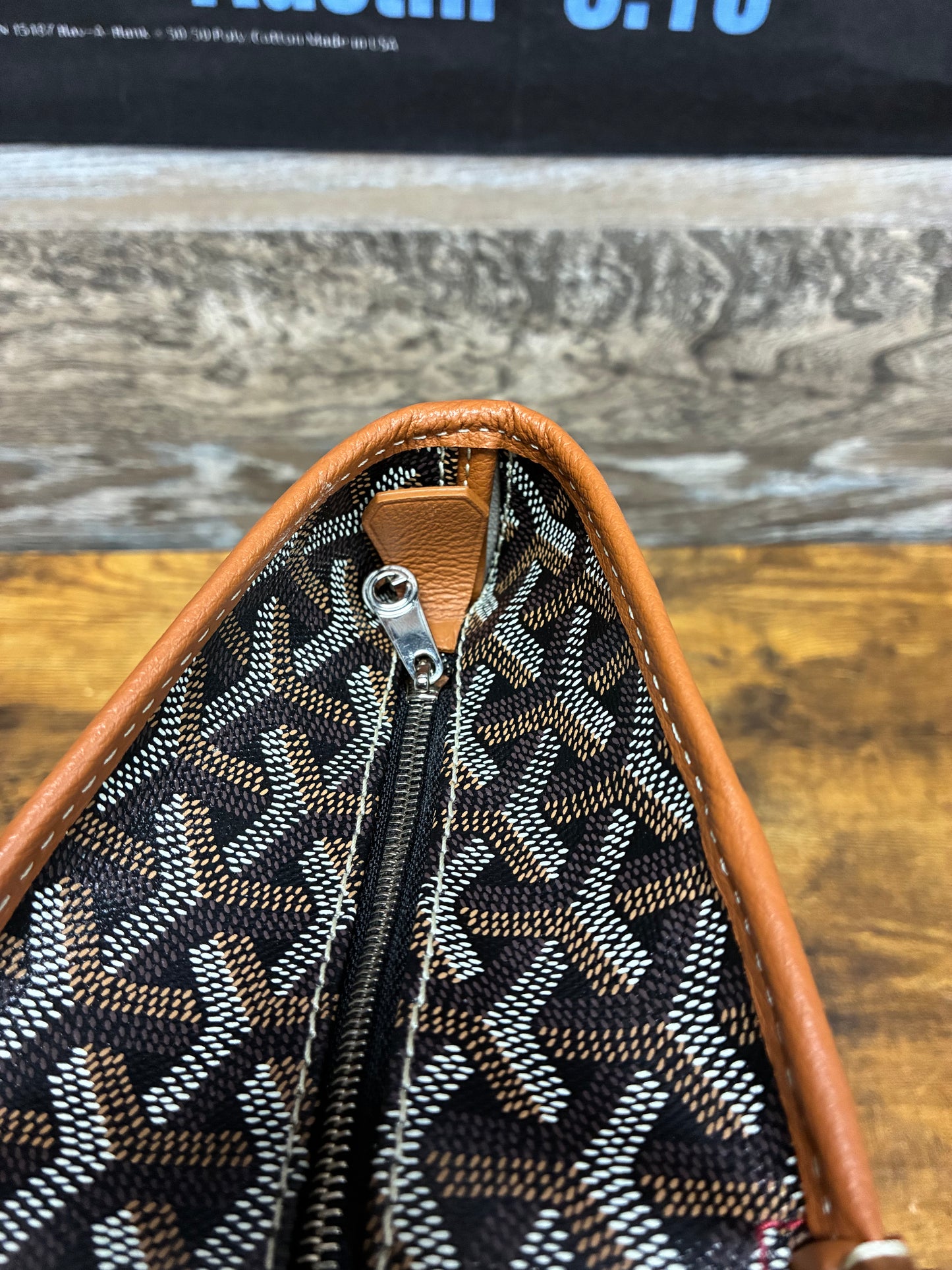 Gouyard PM Artois Coated Canvas Tote