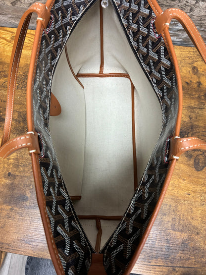 Gouyard PM Artois Coated Canvas Tote