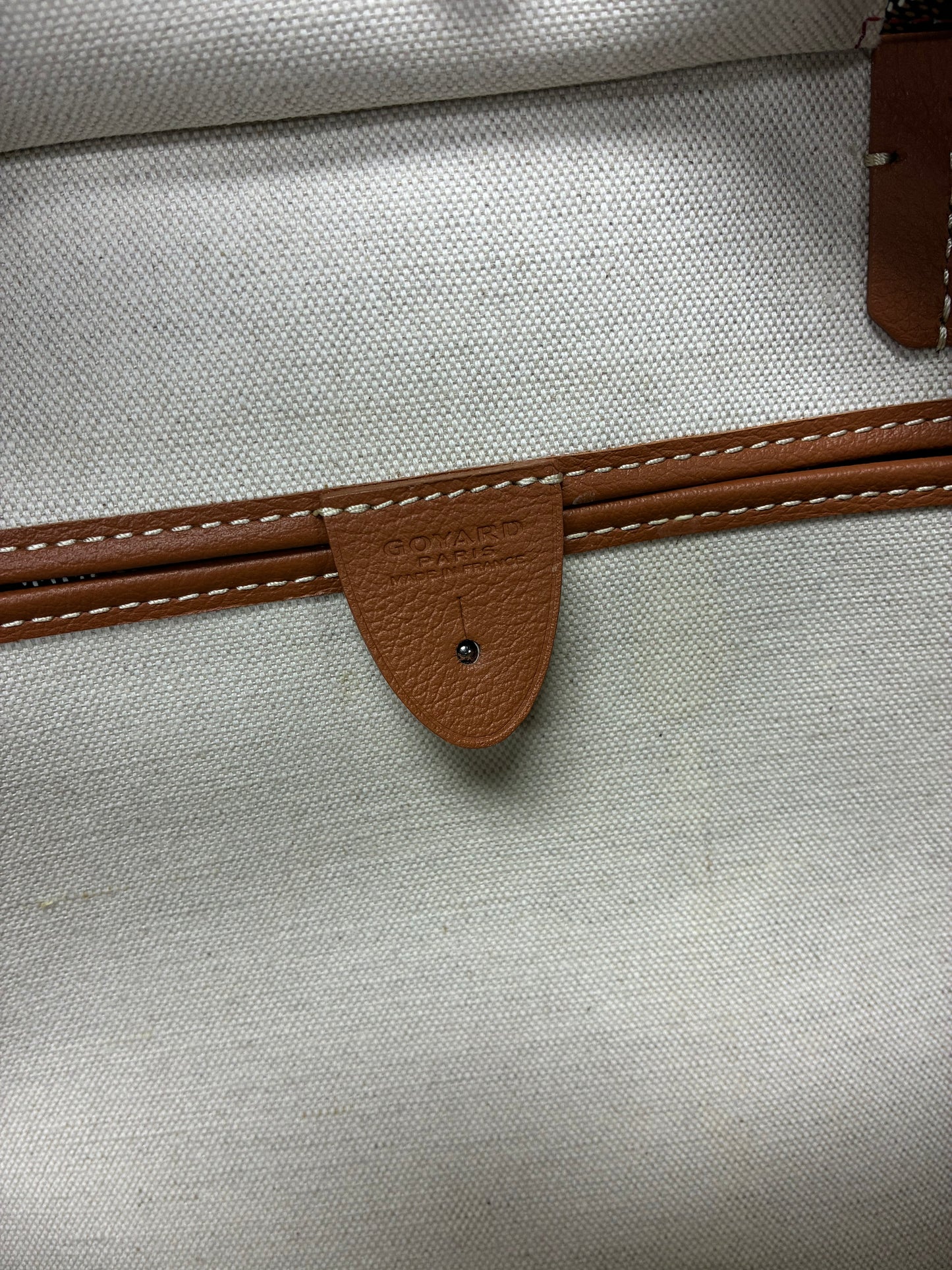Gouyard PM Artois Coated Canvas Tote